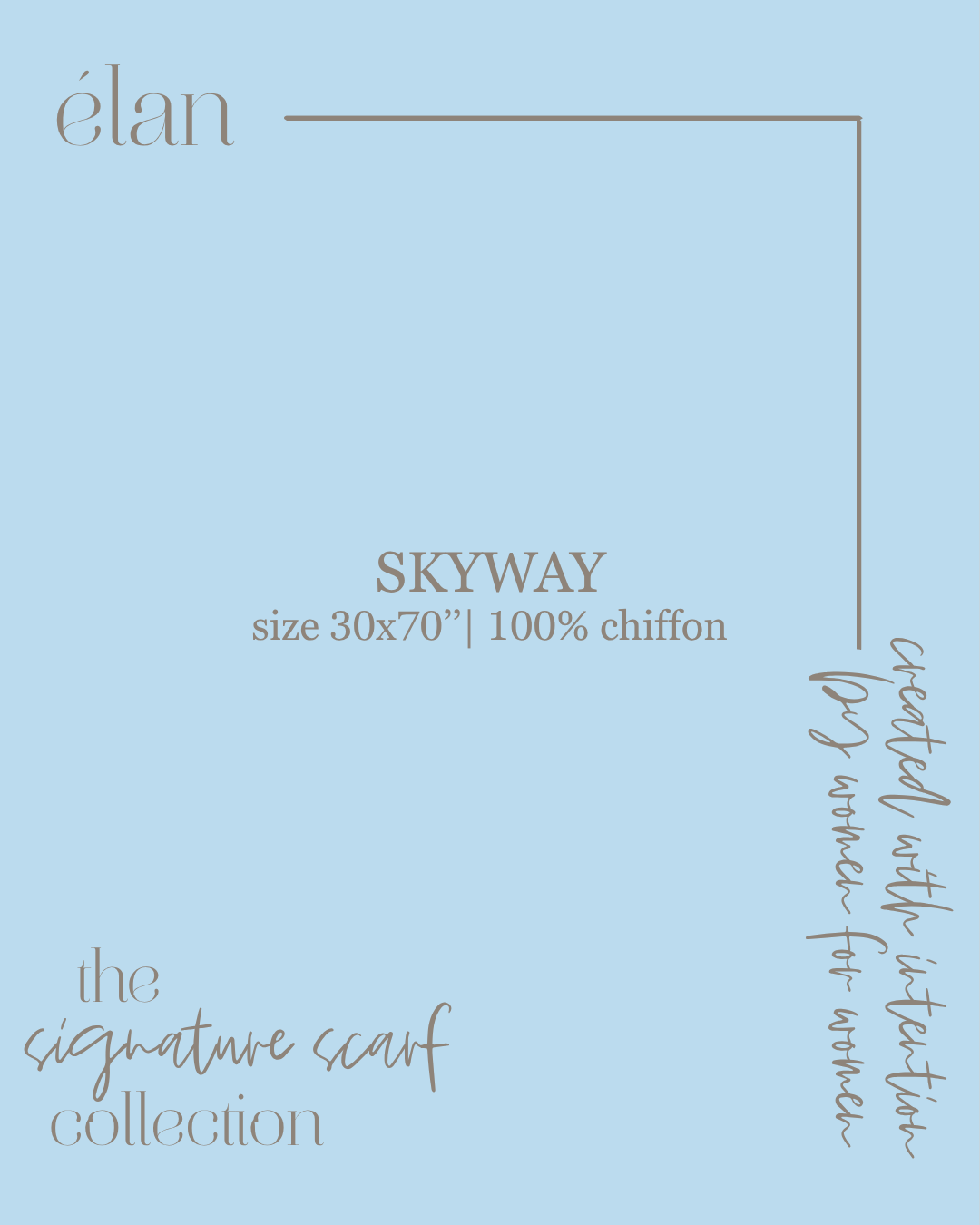 Élan signature scarves